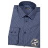 Modrá pánská košile, REGULAR, dl.rukáv, 209-48