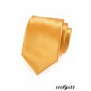 Zlatá jednobarevná jemně lesklá luxusní kravata