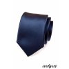 Navy modrá jemně lesklá luxusní kravata