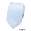 Velmi světle modrá luxusní kravata s jemným vzorem