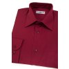 Pánská košile KLASIK 451-13 Bordo (Velikost 45/182)