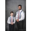 Slim kravata - trikolóra