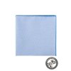 Světle modrý kapesníček s jemným vzorem