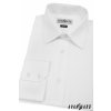 Bílá pánská slim fit košile, dl.rukáv 167-1 V1