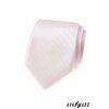 Velmi světle růžová kravata s vroubkovanou strukturou