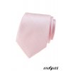 Světle růžová vroubkovaná kravata