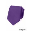 Fialová luxusní matná kravata