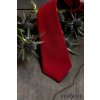 Bordó jednobarevná matná luxusní kravata