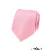 Růžová jednobarevná luxusní pánská kravata