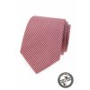 Vínová luxusní pánská kravata s proužky