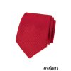 Červená pánská kravata s jemným vzorkem