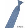 Světle modrá dětská kravata na gumičku (44 cm)