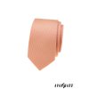 Lososová luxusní pánská slim kravata