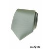Eukalyptově zelená luxusní pánská kravata s jemnými tečkami