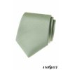 Světle zelená luxusní pánská kravata s jemnými tečkami