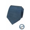 Světle modrá hedvábná pánská kravata se vzorem