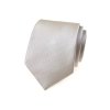 Kravata LUX 561-22308 Ivory/stříbrná
