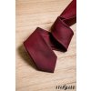 Vínová matnější luxusní pánská kravata