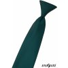 Tmavě zelená matná dětská kravata