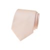 Velmi světle lososová luxusní pánská kravata