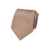 Béžová lesklejší luxusní pánská kravata