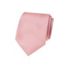 Světle pudrová luxusní pánská kravata se vzorovanou strukturou