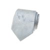 Modrá luxusní pánská kravata se světle modrým vzorem Paisley