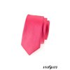 Sytě růžová SLIM kravata
