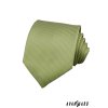 Světle zelená kravata s vertikálními proužky_