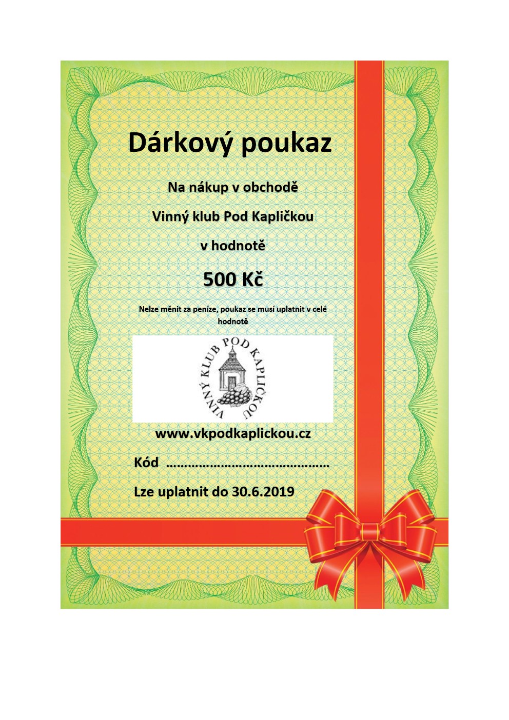 Dárkové poukazy u nás na e-shopu