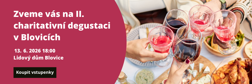 Zveme vás na II. charitativní degustaci v Blovicích