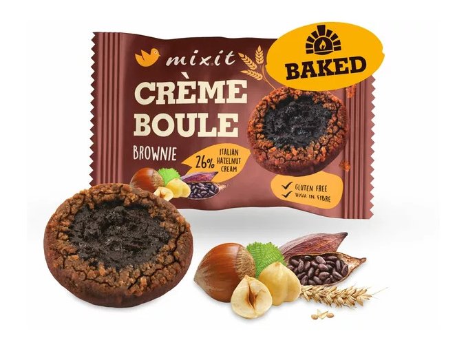 Mixit pečená créme boule+Brownie