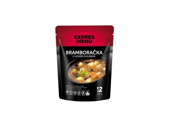 475 bramboracka s lesnimi houbami