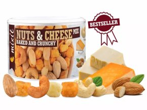 Mix+pražených+ořechů+a+křupavých+sýrů