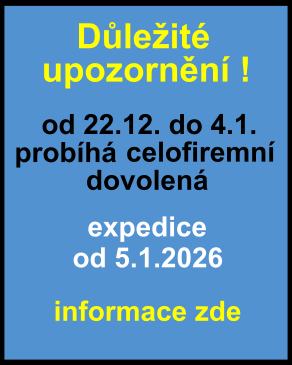 Informace ke konci roku.