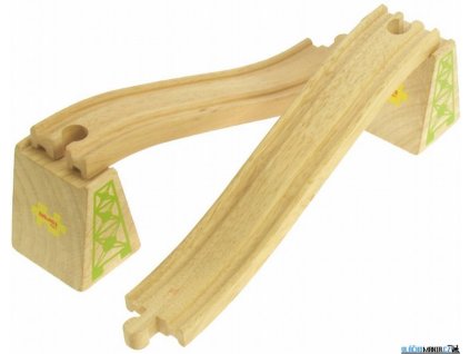 Koleje - Nadjezd s pilířem 2ks, Bigjigs