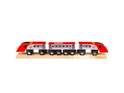 Vláček -  Virgin Pendolino + 2 koleje, Bigjigs