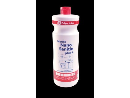 Prostředek na koupelny Merida NANO SANITIN Plus 1 l.