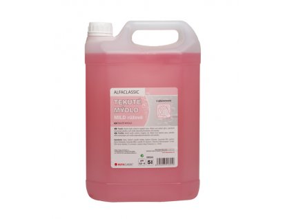 Alfa Classic Tekuté mýdlo MILD , 5 l, růžové