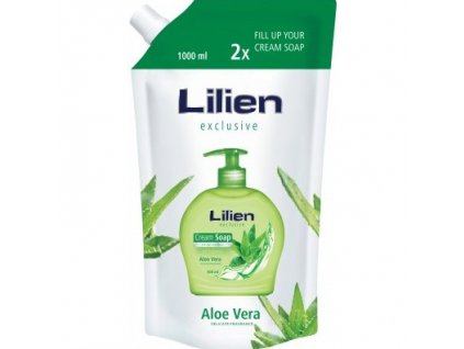 Lilien Aloe Vera tekuté mýdlo náhradní náplň, 1l