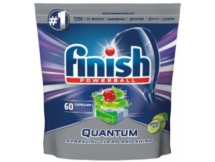 Finish Quantum Max Apple & Lime 60 ks - tablety do myčky