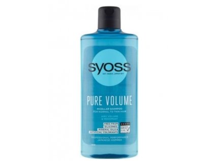 Syoss Pure Volume micelární šampon 440 ml