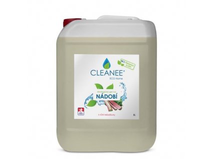 CLEANEE EKO gel na NÁDOBÍ s vůní rebarbory 5 L