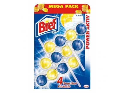 Bref power aktiv wc blok lemon 3 x 50 g