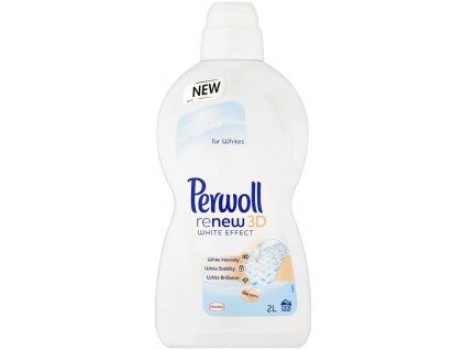 Perwoll ReNew 3D White Effect prací prostředek na bílé prádlo 3 L
