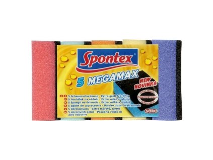 Spontex houba na nadobi velka 5 ks Megamax