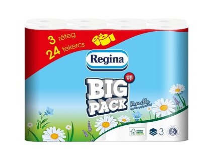 Toaletní papír Regina Big Pack Kamilla 3-vrstvý  24 ks