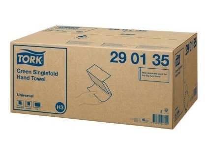 TORK Singlefold zelené papírové ručníky