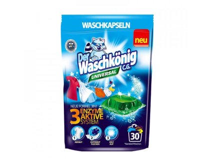 waschkonig universal 3v1 praci kapsle 30 ks