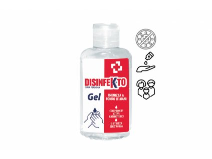 DISINFEKTO Gel 100 ml alkoholový gel na ruce